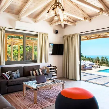 Mirtes With Breathtaking Sea View,close To Porto Katsiki And Egremni Vilă