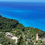 Βίλα Mirtes With Breathtaking Sea View,close To Porto Katsiki And Egremni Πόντι