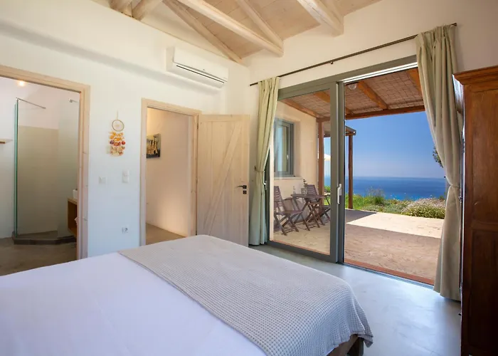 Mirtes With Breathtaking Sea View,close To Porto Katsiki And Egremni Villa